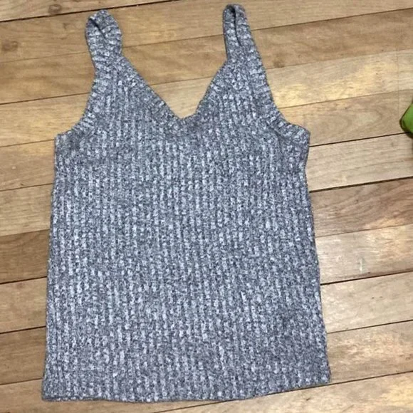 Knit Ribbed Tank Top - Picture 1 of 3